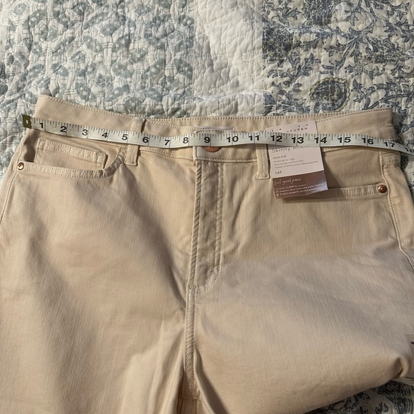 NWT Lauren Conrad 14P High Rise Skinny Ankle - Picture 3 of 4